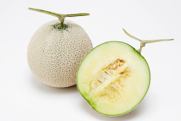 砂丘メロン（青肉）約1.3kg ×2個｜メロンの販売は味の農園